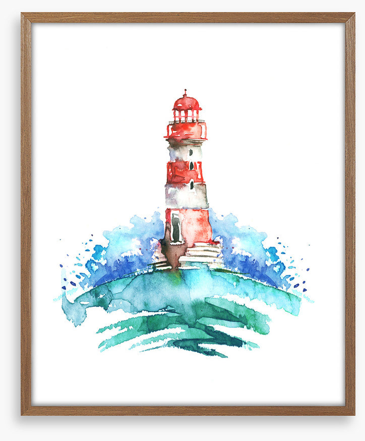Lighthouse splash