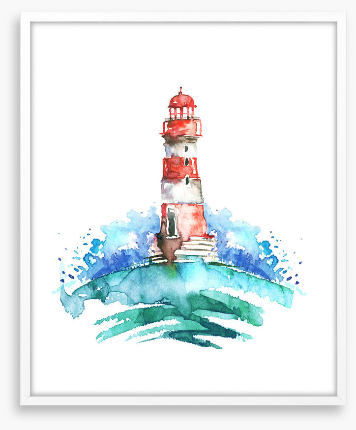Lighthouse splash
