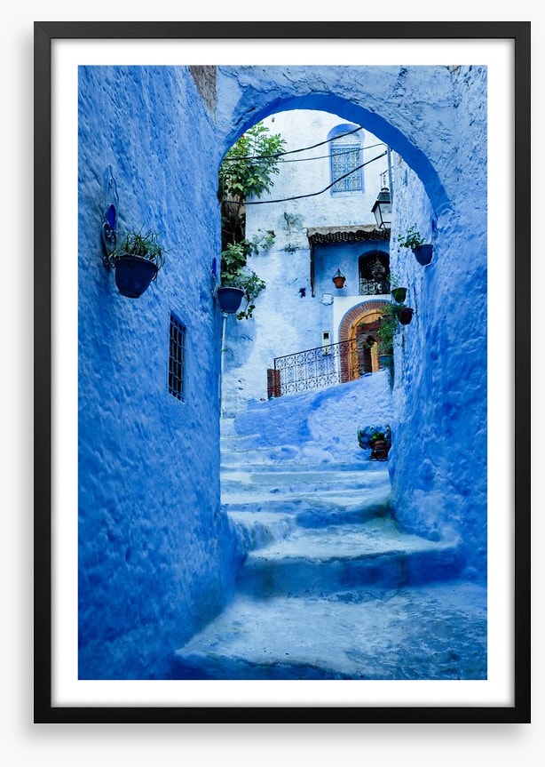 Blue arch of Chefchaouen