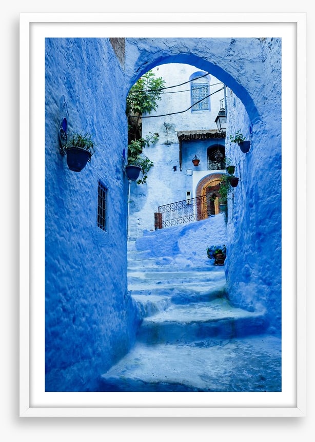 Blue arch of Chefchaouen