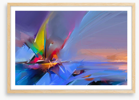 Sailing into dusk