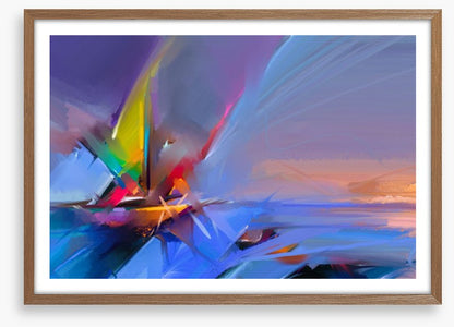 Sailing into dusk