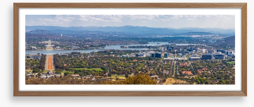 Canberra city panorama