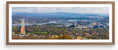 Canberra city panorama