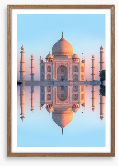 Taj Mahal reflections