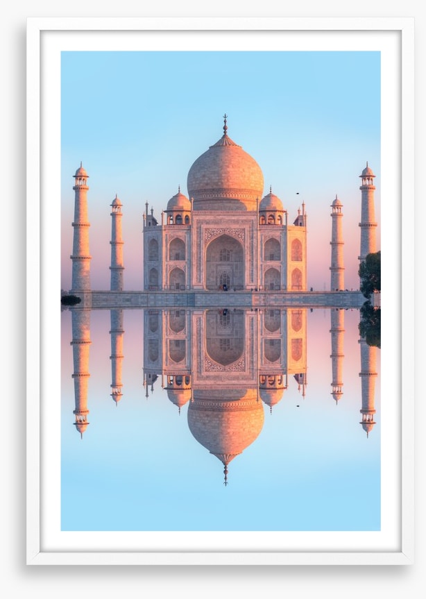 Taj Mahal reflections