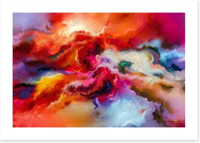 Vortex of colour