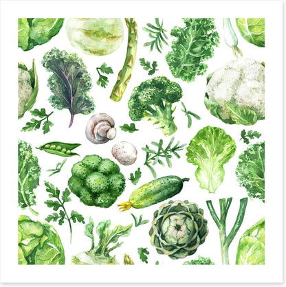 Homegrown greens