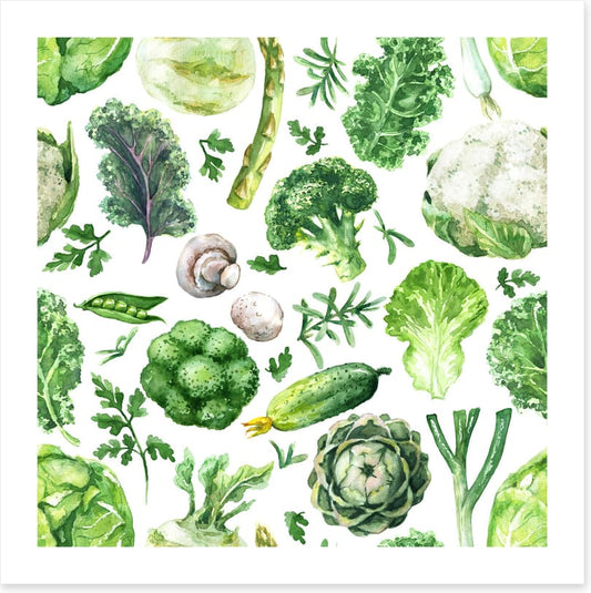 Homegrown greens