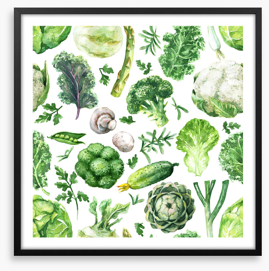 Homegrown greens