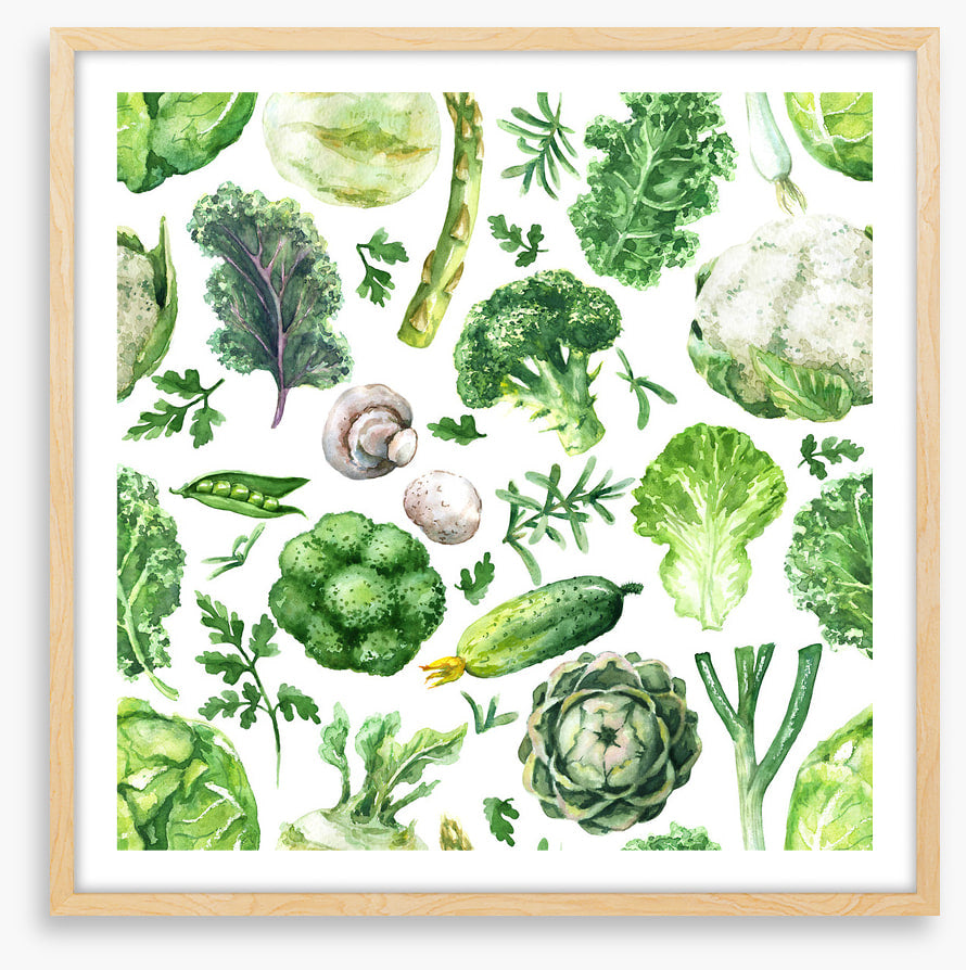 Homegrown greens