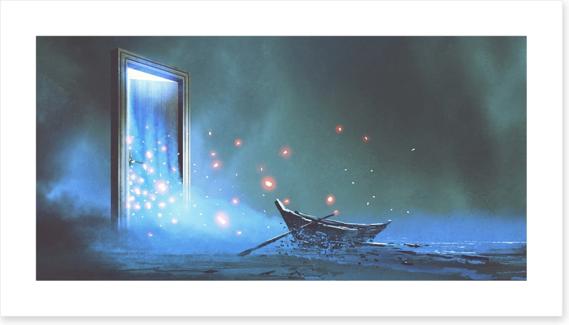 At the dream door