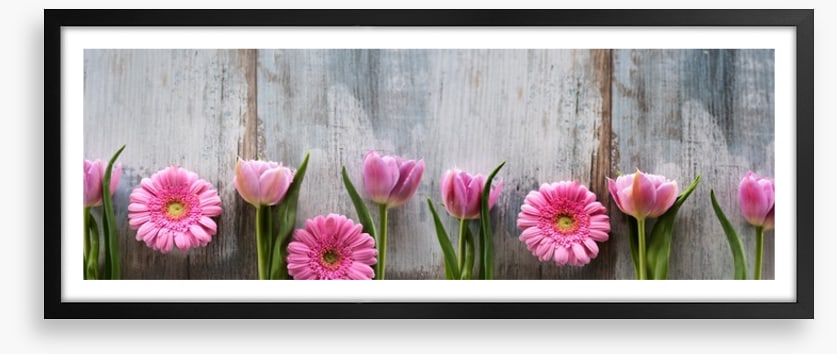 Tulips and gerbera