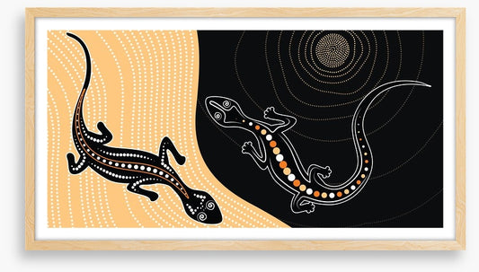 Two lizards