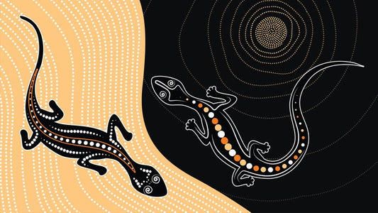 Two lizards