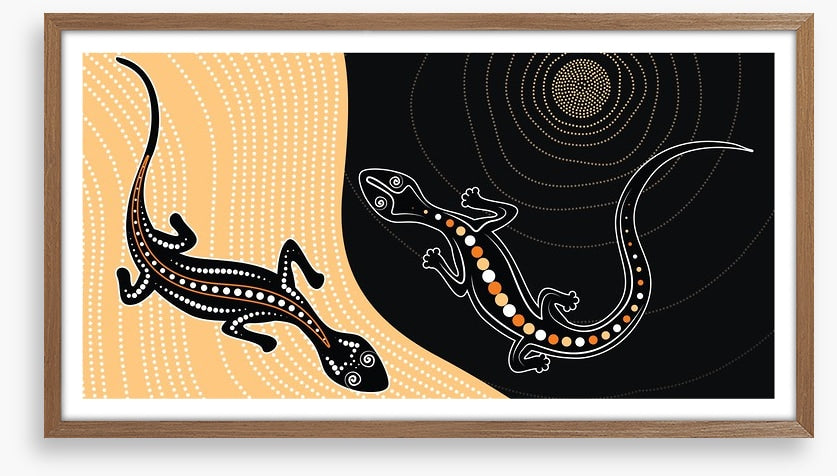 Two lizards