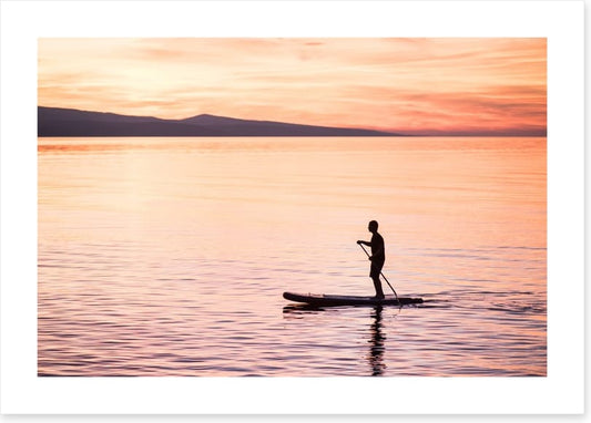 Peaceful paddle