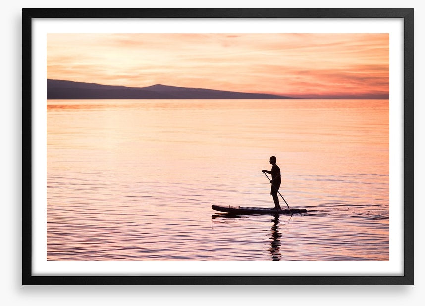 Peaceful paddle
