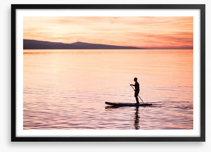 Peaceful paddle