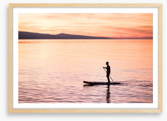 Peaceful paddle