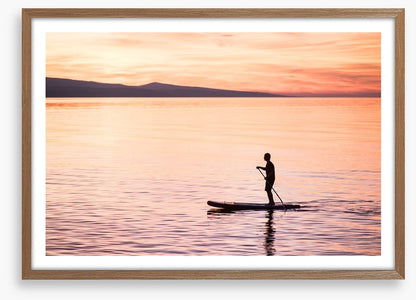 Peaceful paddle