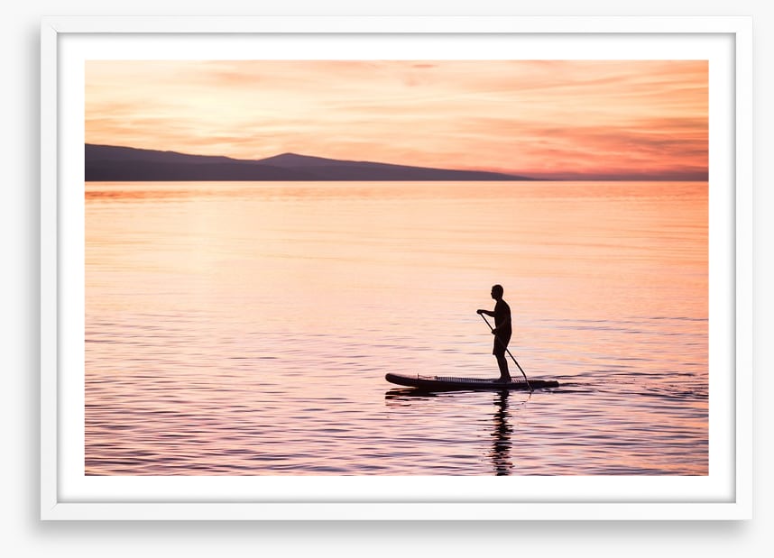 Peaceful paddle