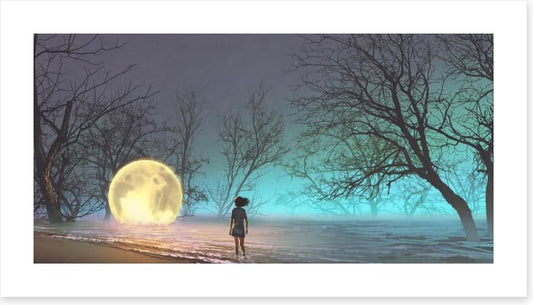 The fallen moon