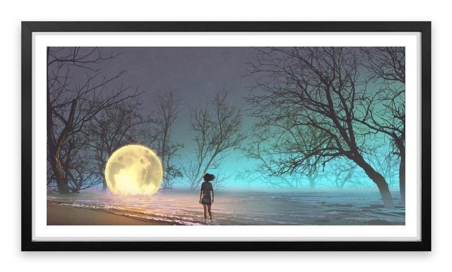 The fallen moon