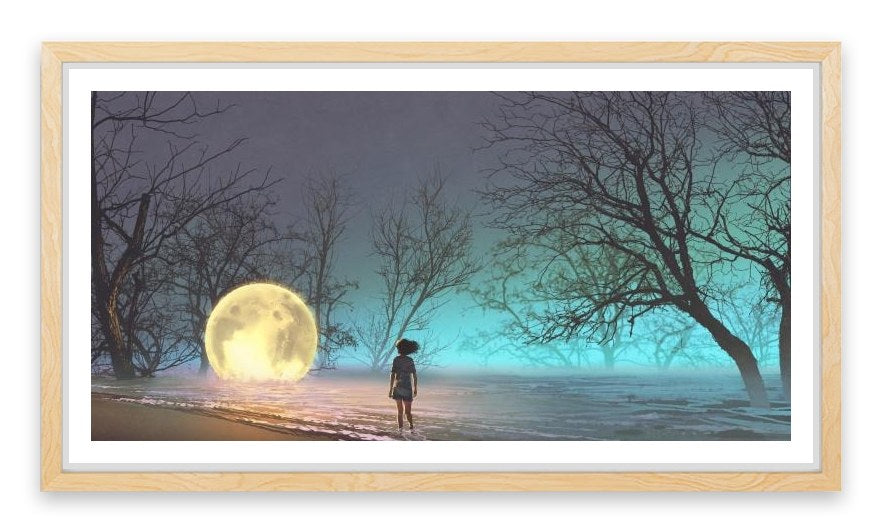 The fallen moon