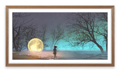The fallen moon