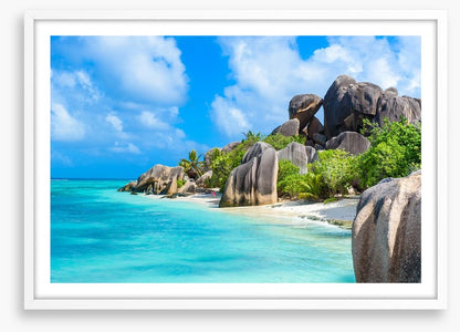 The boulder beach