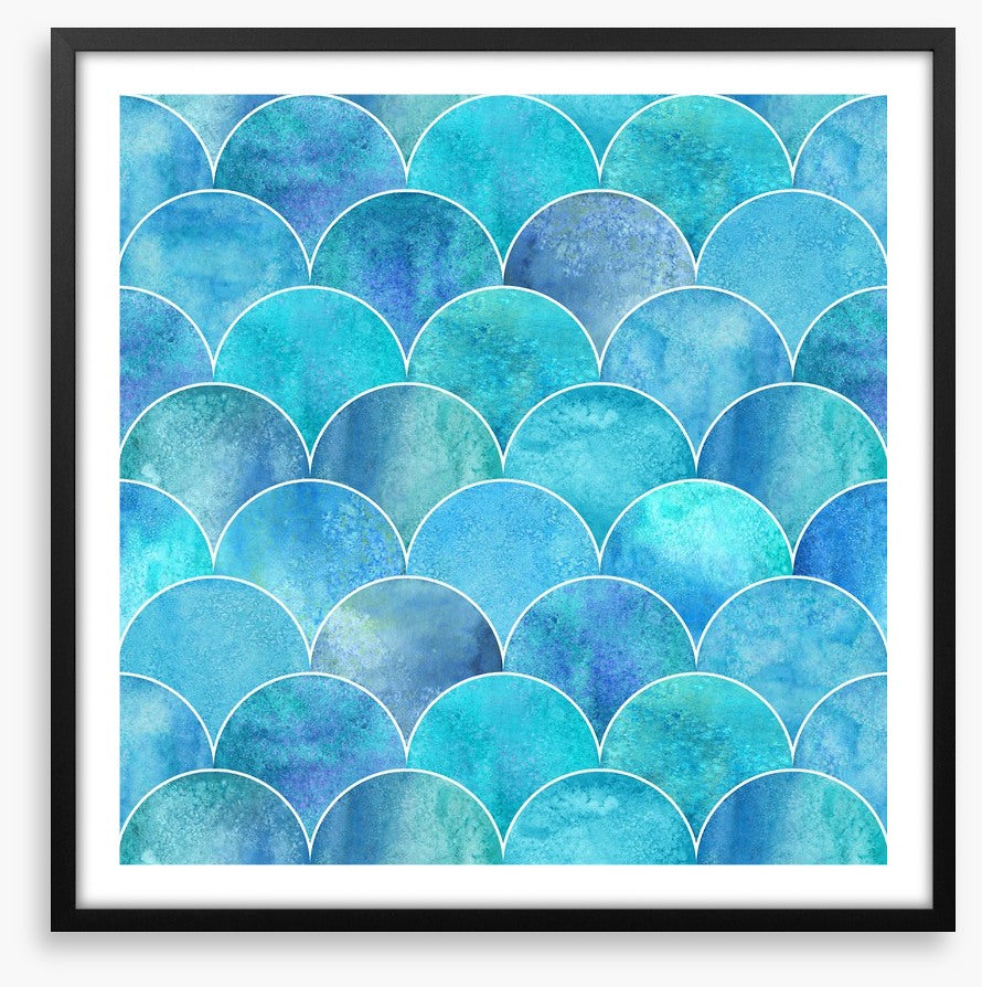 Fishscale sea