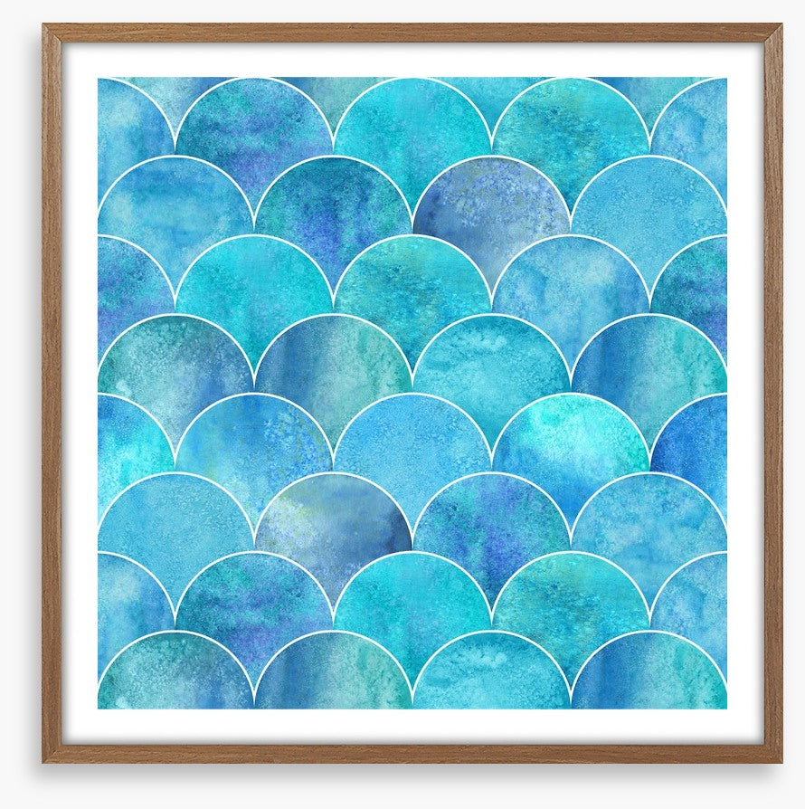 Fishscale sea