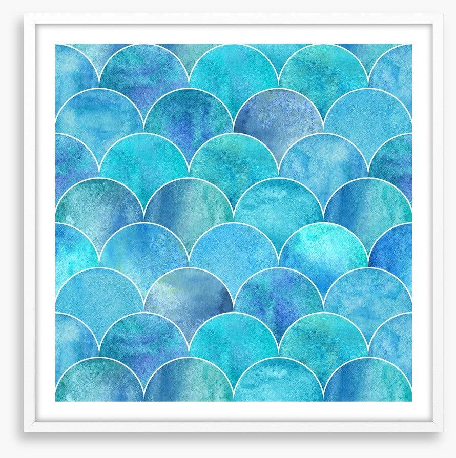 Fishscale sea