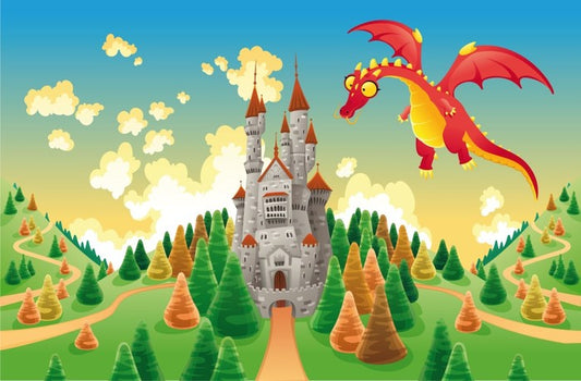 The dragon and the castle