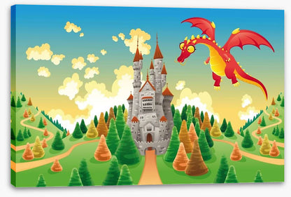 The dragon and the castle