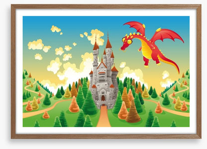 The dragon and the castle