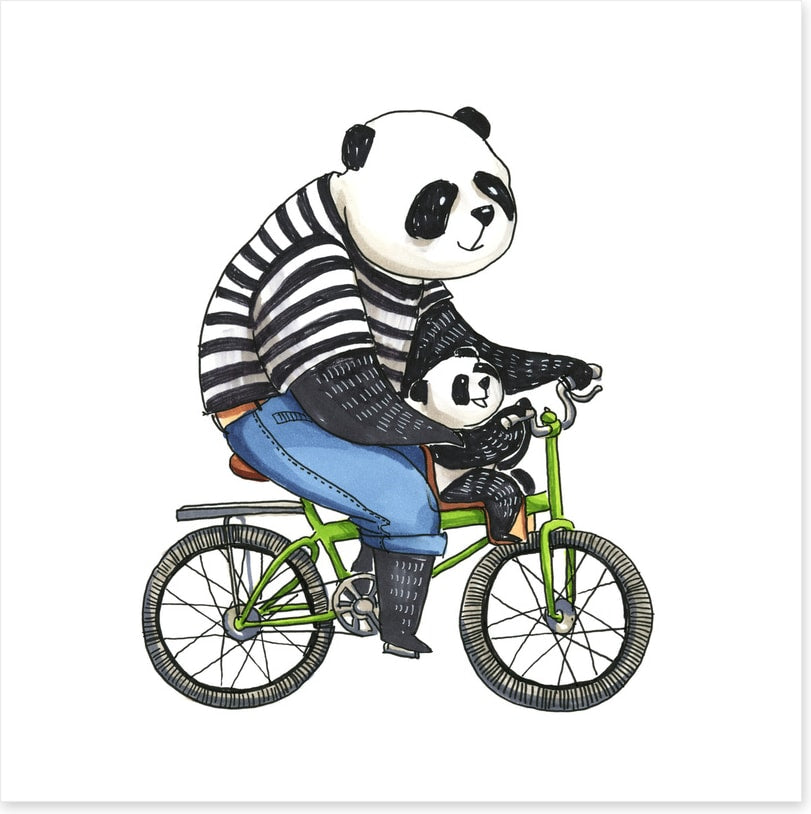 Riding with Dad