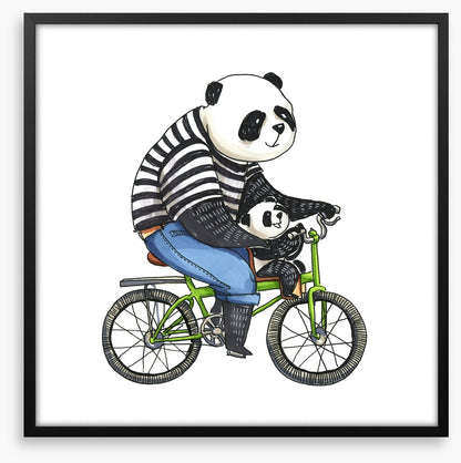 Riding with Dad