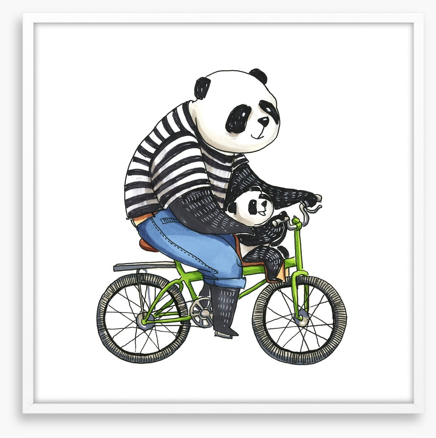 Riding with Dad