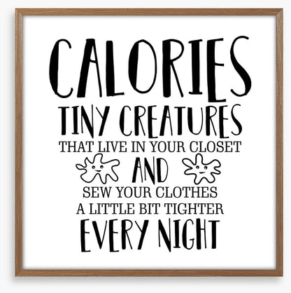Calorie creatures