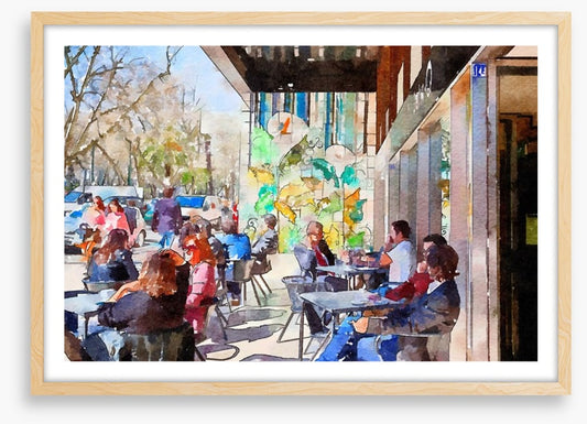 The sunny cafe