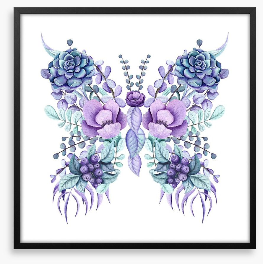 Succulent butterfly