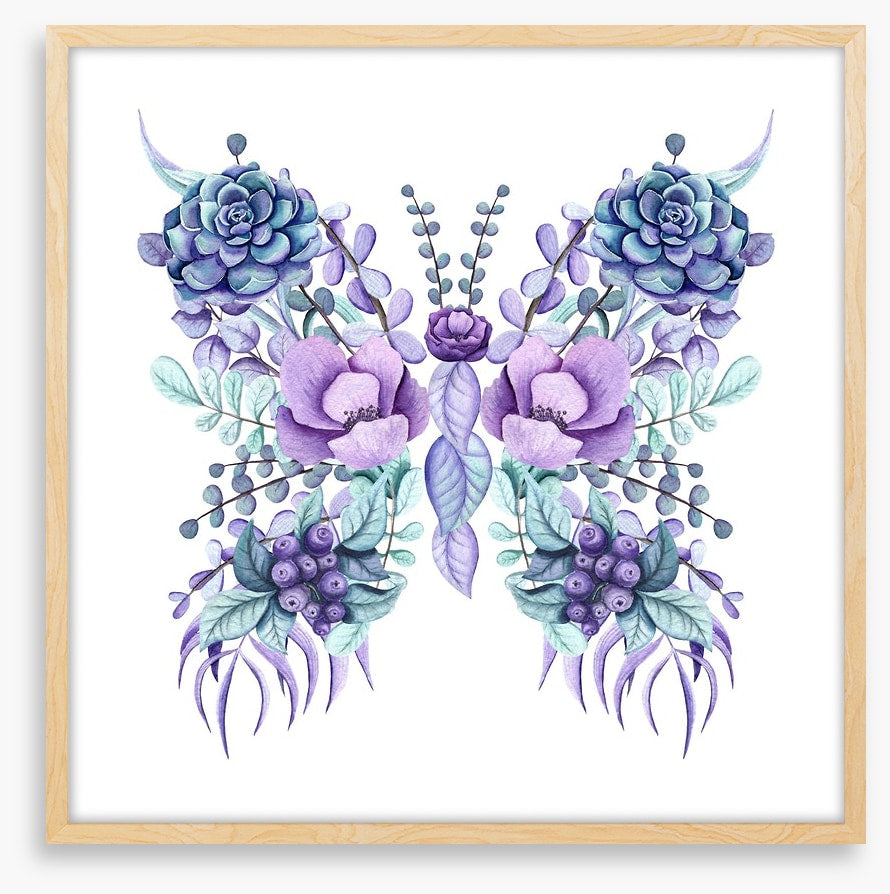 Succulent butterfly
