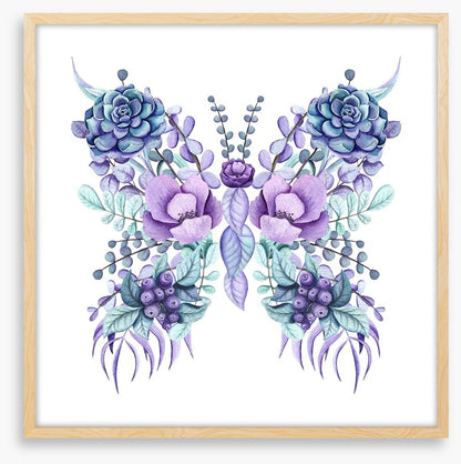 Succulent butterfly