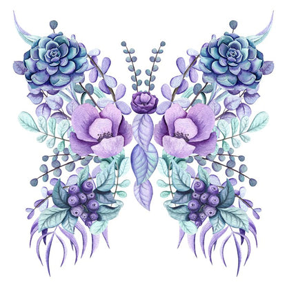 Succulent butterfly