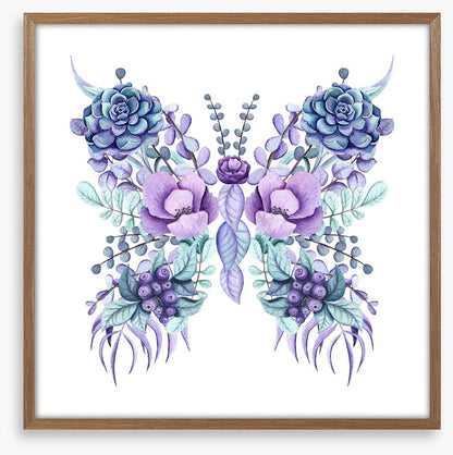 Succulent butterfly