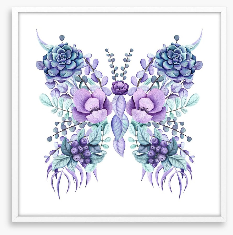Succulent butterfly