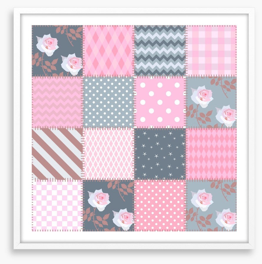Pretty pink patchwork