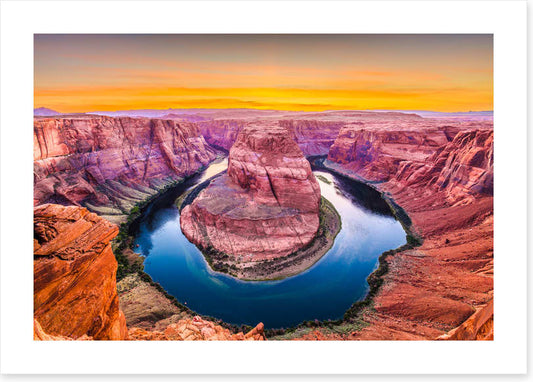 Horseshoe Bend sundown